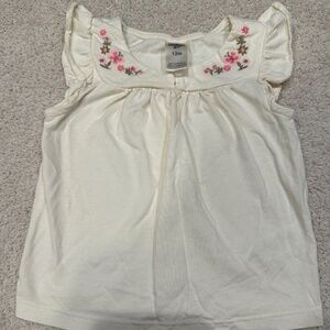 Oshkosh embroidered flutter tee